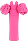 Solace London Long Karina Dress Women In Rose