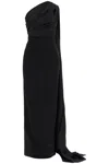 Solace London Yeva Gown In Black