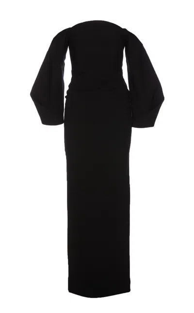 Solace London Lotta Maxi Dress In Pink