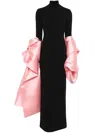 Solace London The Lyana Maxi Dress In Black