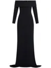 Solace London Lyla Maxi Dress In Black
