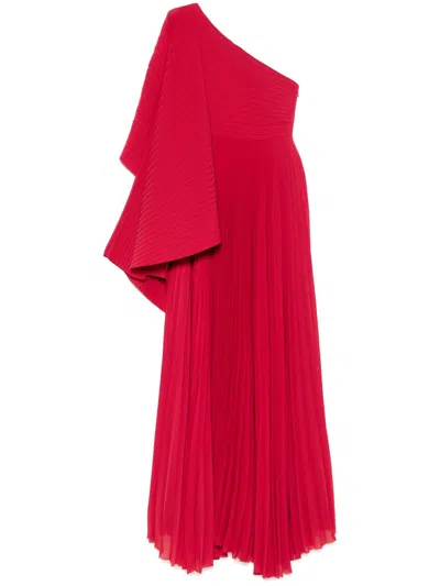 Solace London The Maci Maxi Dress In Red