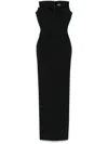 Solace London Malla Maxi Dress In 黑色