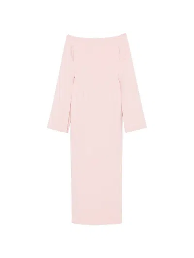 Solace London Marcella Maxi Dress In Pink