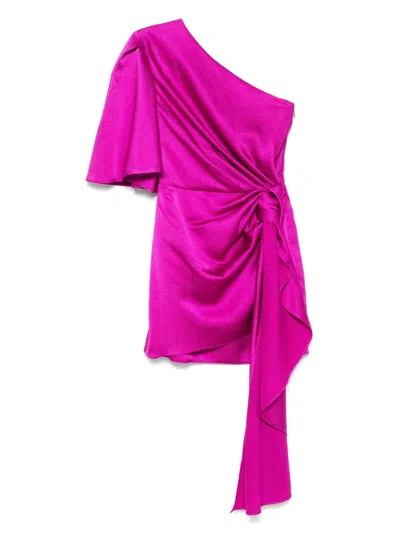 Solace London Marcie Mini Dress In Pink