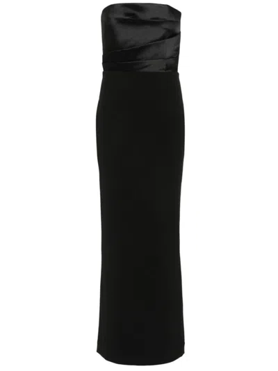 SOLACE LONDON MAXI DRESS AFRA CREPE