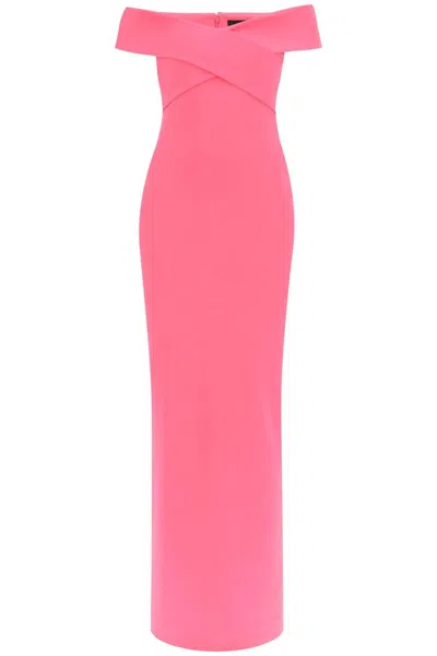 Solace London Maxi Dress Ines With In Mixed Colours