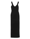 Solace London Nalani Crepe Maxi Dress In Multi
