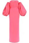 SOLACE LONDON SOLACE LONDON MAXI DRESS CARMEN WITH BALLOON SLEEVES