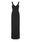 Solace London Women Nalani Maxi Dress In Black In Black