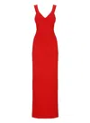 Solace London 7 Ilona Maxi Dress In Red