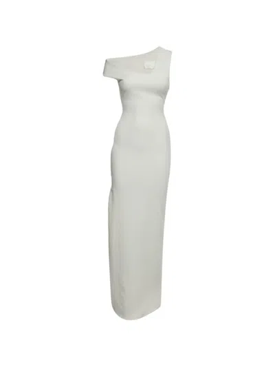 Pre-owned Solace London Millie Sleeveless Maxi Dress In Neutrals