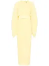 Solace London Mirabelle Maxi Dress In Yellow