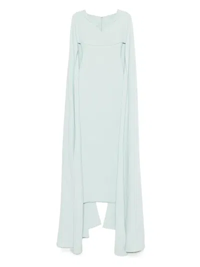 Solace London Morgan Maxi Dress In 绿色