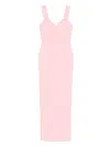 Solace London Nalani Maxi Dress In Pink