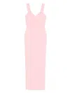 Solace London Nalani Maxi Dress In Pink