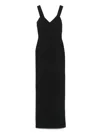 Solace London Nalani Crepe Maxi Dress In Multi