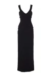 Solace London Women Nalani Maxi Dress In Black In Multi