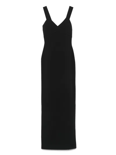 SOLACE LONDON SOLACE LONDON NALANI MAXI DRESS IN BLACK