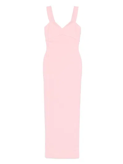 Solace London Nalani Maxi Dress In Pink