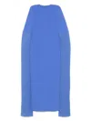 Solace London Naomi Maxi Dress In Blue