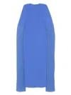 Solace London Naomi Maxi Dress In Blue