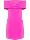 Solace London Neve Crepe Mini Dress In Pink