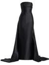 Solace London Tiffany Strapless Maxi Dress In Rosa
