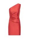 Solace London Nori Mini Dress In Red