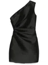 Solace London Nori Mini Dress In Black