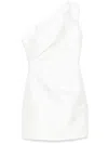 Solace London Dress Short Knots In White
