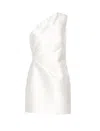 Solace London Dress Short Knots In White