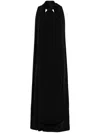 Solace London Evening Dress Ophelia In Black