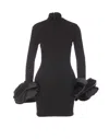 Solace London Payton Mini Dress In Black