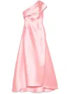 Solace London One-shouldered Dress In Pink