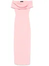 Solace London Eva Maxi Dress In Pink