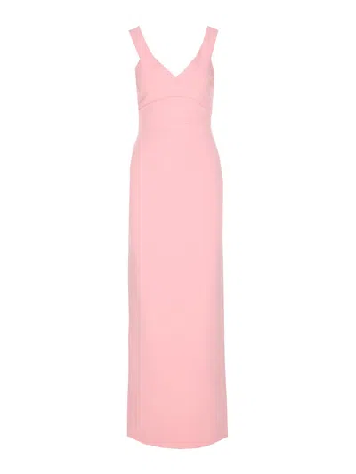 SOLACE LONDON PINK NALANI MAXI DRESS