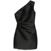 Solace London Nori Mini Dress In Black