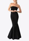 Solace London Rayne Gown In Black