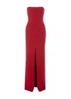 Solace London Bysha Maxi Dress In Red