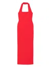 Solace London Ilona Maxi Dress In Red