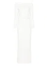 Solace London Sabina Maxi Dress In White
