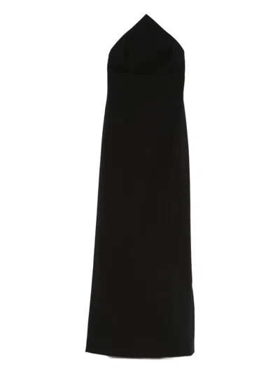 Solace London Senna Maxi Dress In Black