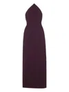 Solace London Senna Maxi Dress In Purple