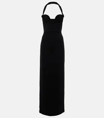 Solace London Serina Gown In Black