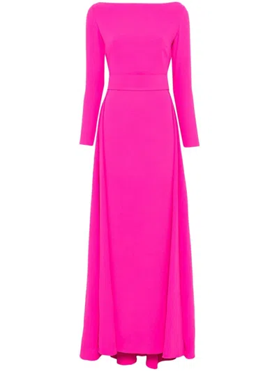 Solace London Shayla Gown In Rosa