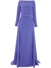 Solace London Shayla Gown In Violett