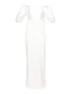 Solace London Sian Maxi Dress In Blanco