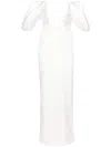 Solace London Sian Maxi Dress In White