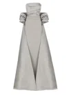 Solace London Silver Vera Maxi Dress